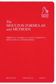 Cover of: The Moulton Formulae and Methods by 