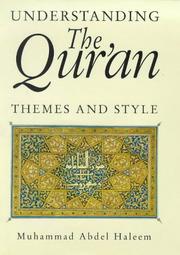 Cover of: Understanding the Qur'an by Muhammed Abdel Haleem