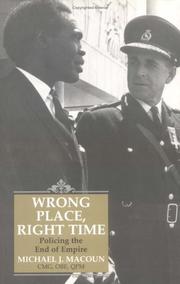 Wrong Place, Right Time by Michael J. Macoun