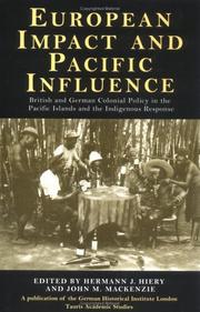 Cover of: European impact and Pacific influence | 