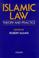 Cover of: Islamic law