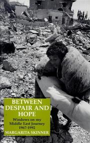Cover of: Between Despair and Hope: Windows on My Middle East Journey, 1967-1992