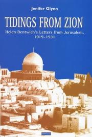 Tidings from Zion by Helen C. Bentwich