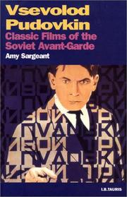 Cover of: Vsevolod Pudovkin by Amy Sargeant