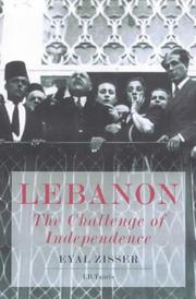 Cover of: Lebanon: The Challenge of Independence
