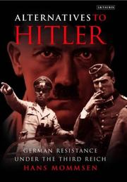 Cover of: Alternatives to Hitler