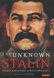 Cover of: The Unknown Stalin