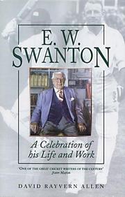 Cover of: E. W. Swanton: a celebration of his life
