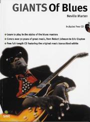 Cover of: Giants of Blues- BK/CD (Sanctuary Techniques) by Neville Marten