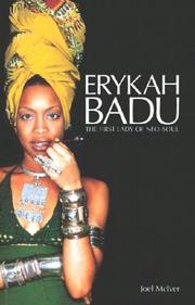 Cover of: Erykah Badu: The First Lady of Neo-Soul