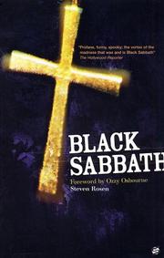 Cover of: Black Sabbath by Steven Rosen, Ozzy (FWD) Osbourne