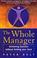 Cover of: The Whole Manager