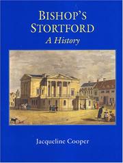 Cover of: Bishop's Stortford: A History