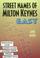Cover of: Street Names of Milton Keynes