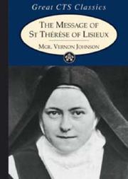 Cover of: The Message of St. Therese