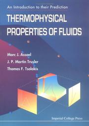 Cover of: Thermophysical properties of fluids: an introduction to their prediction