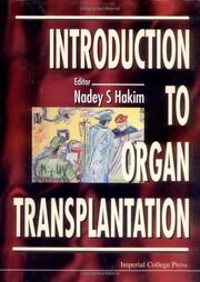 Cover of: Introduction to Organ Transplantation