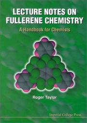 Cover of: Lecture Notes on Fullerene Chemistry by Roger Taylor