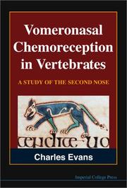 Cover of: Vomeronasal Chemoreception in Vertebrates: A Study of the Second Nose