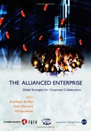 Cover of: The allianced enterprise: global strategies for corporate collaboration