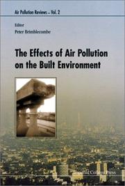 Cover of: The Effects of Air Pollution on the Built Environment