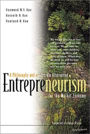 Cover of: Entrepreneurism: A Philosophy and a Sensible Alternative for the Market Economy