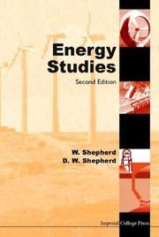 Energy studies by Shepherd, W.