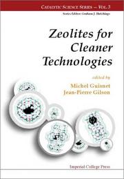 Cover of: Zeolites for Cleaner Technologies (Catalytic Science Series, 3)