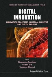 DIGITAL INNOVATION: INNOVATION PROCESSES IN VIRTUAL CLUSTERS AND DIGITAL...; ED. BY GIUSEPPINA PASSIANTE by Tommaso Massari