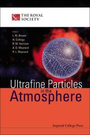 Cover of: Ultrafine Particles in the Atmosphere