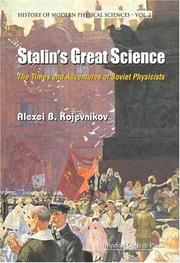 Cover of: Stalin's Great Science by Alexei B. Kojevnikov