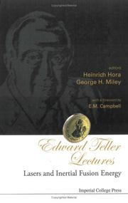 Cover of: Edward Teller Lectures by 