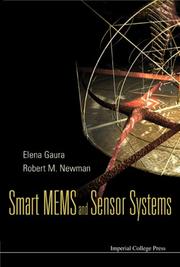Cover of: Smart Mems And Sensor Systems by Elena Gaura, Robert Newman