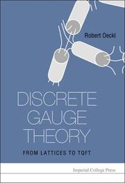 Cover of: Discrete Gauge Theory by Robert Oeckl