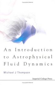 Cover of: An Introduction to Astrophysical Fluid Dynamics