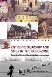 Cover of: Entrepreneurship And Smes in the Euro-zone by Leo Paul Dana