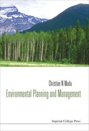 Cover of: Environmental Planning and Management by Christian N. Madu