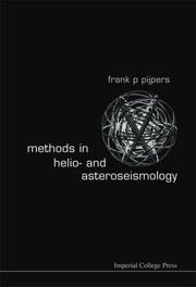 Cover of: Methods in Helio - and Asteroseismology