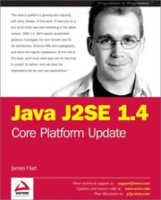 Java J2SE 1.4 Core Platform Update by James Hart