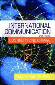 Cover of: International Communication by Daya Kishan Thussu