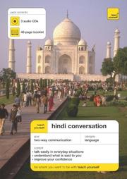 Cover of: Teach Yourself Hindi Conversation