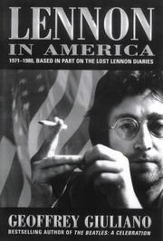 Cover of: Lennon in America by Geoffrey Giuliano