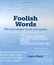 Cover of: Foolish Words