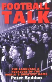 Cover of: Football Talk by Peter Seddon