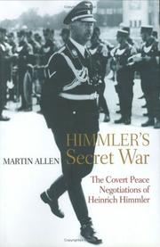 Cover of: Himmler's Secret War by Martin Allen