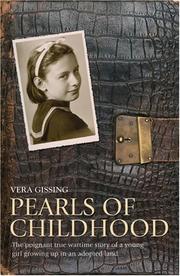 Cover of: Pearls of Childhood by Vera Gissing, Vera Gissing