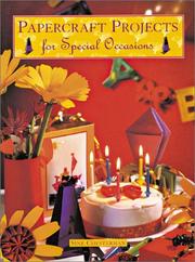 Cover of: Papercraft projects for special occasions