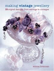 Cover of: Making Vintage Jewellery by Emma Brennan