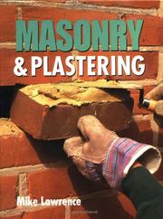Cover of: Masonry and Plastering by Mike Lawrence