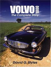 Cover of: Volvo 1800  by David G Styles